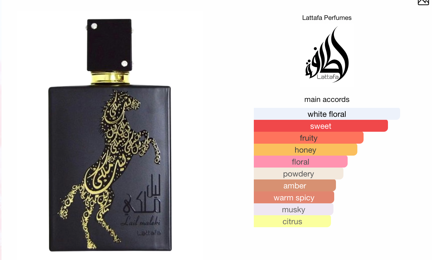 Lattafa Lail Maleki Eau De Parfum 100ml