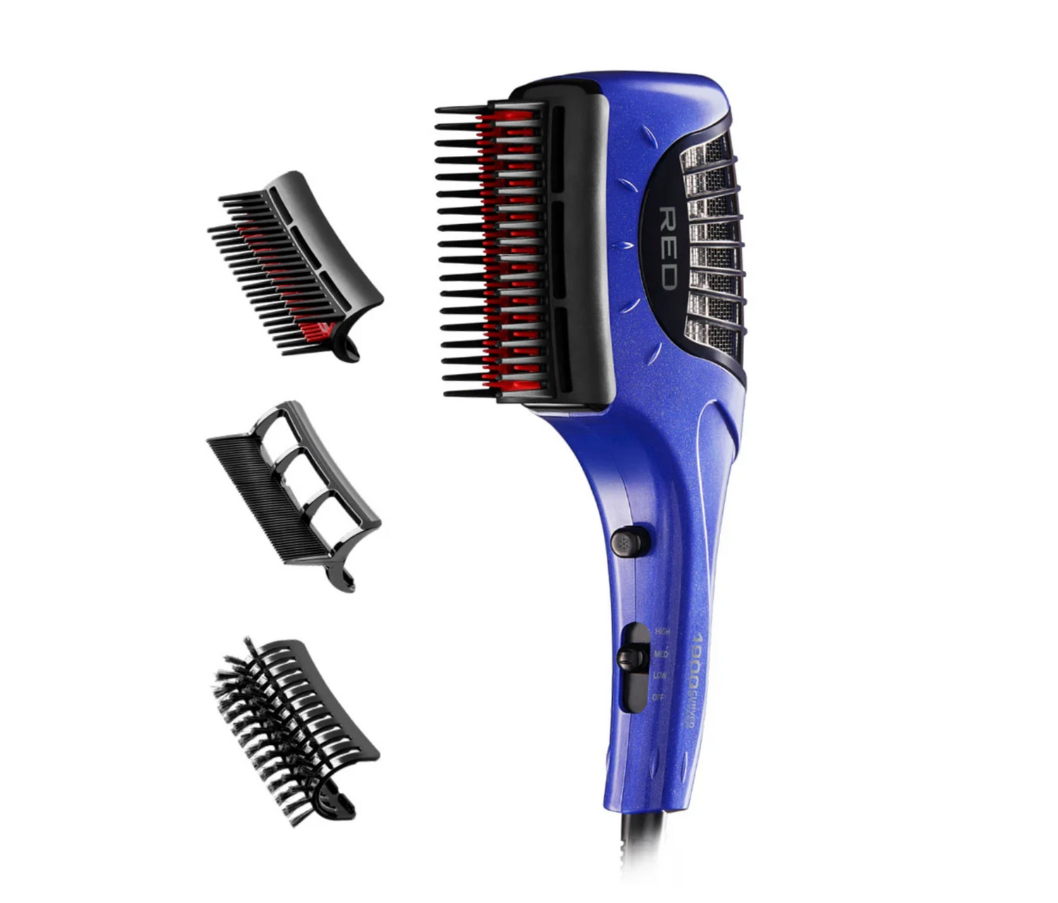 Red By Kiss 1900 Curved Styler Tourmaline Ceramic