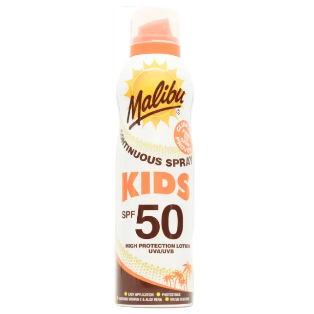 Malibu SPF 50 Luminous spray Kids 175ml