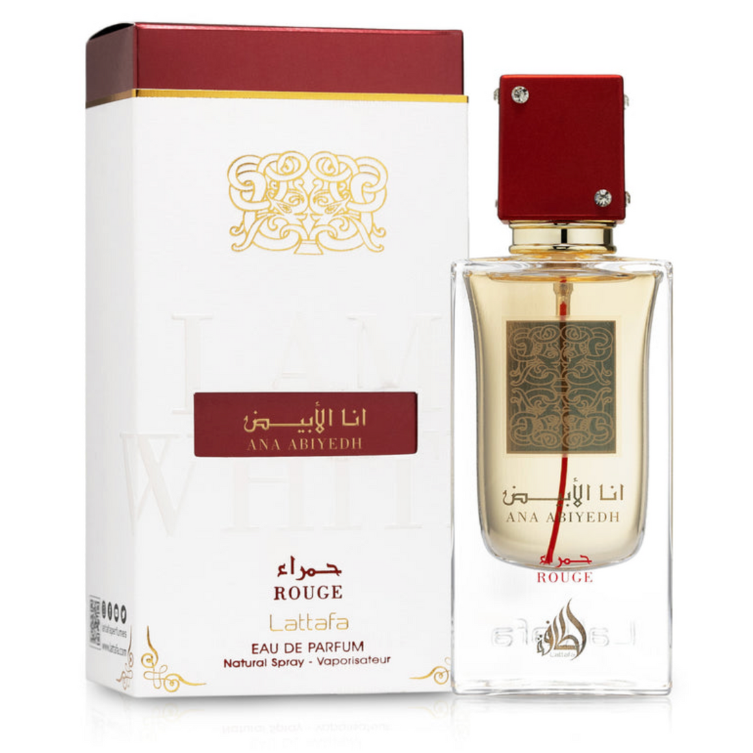 Lattafa Ana Abiyedh Rouge Eau De Parfum 100ml