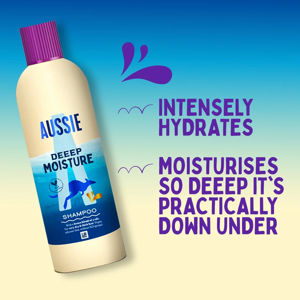 Aussie Deep Hydration Shampoo 300ml