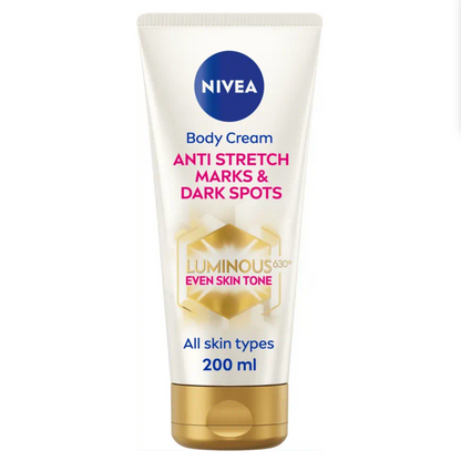 Nivea Luminous630 Anti-Stretch Mark &amp; Dark Spot Cream 200ml