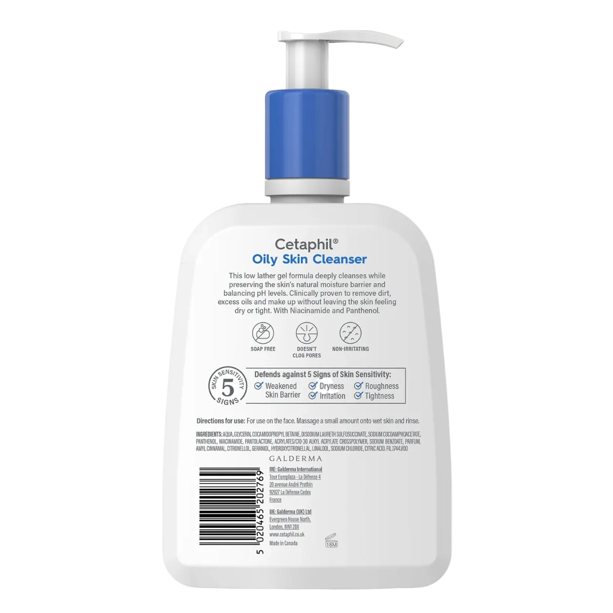 Cetaphil Oily Skin Cleanser 236ml