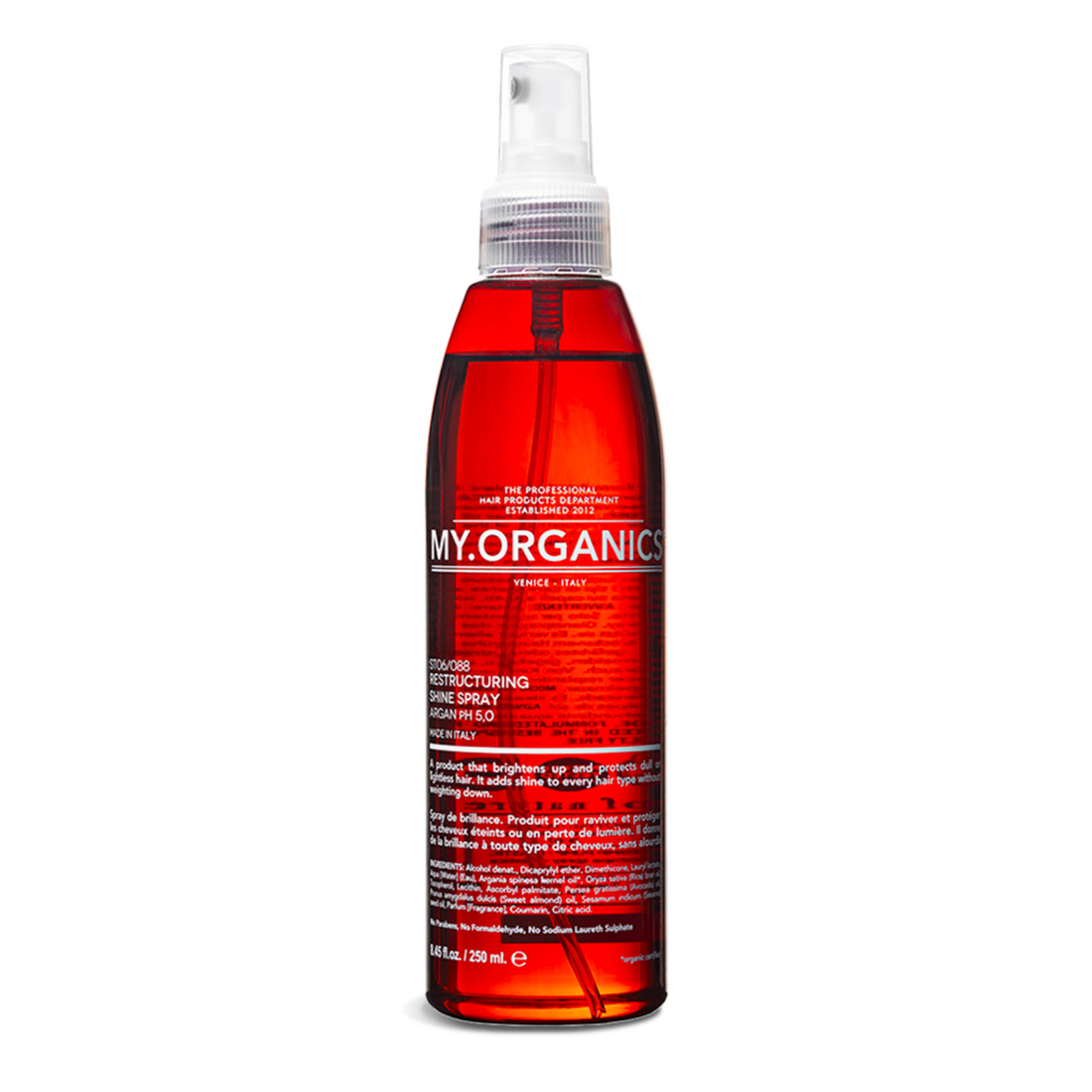 My.Organics The Organic Reconstructing Shine Spray 250ml