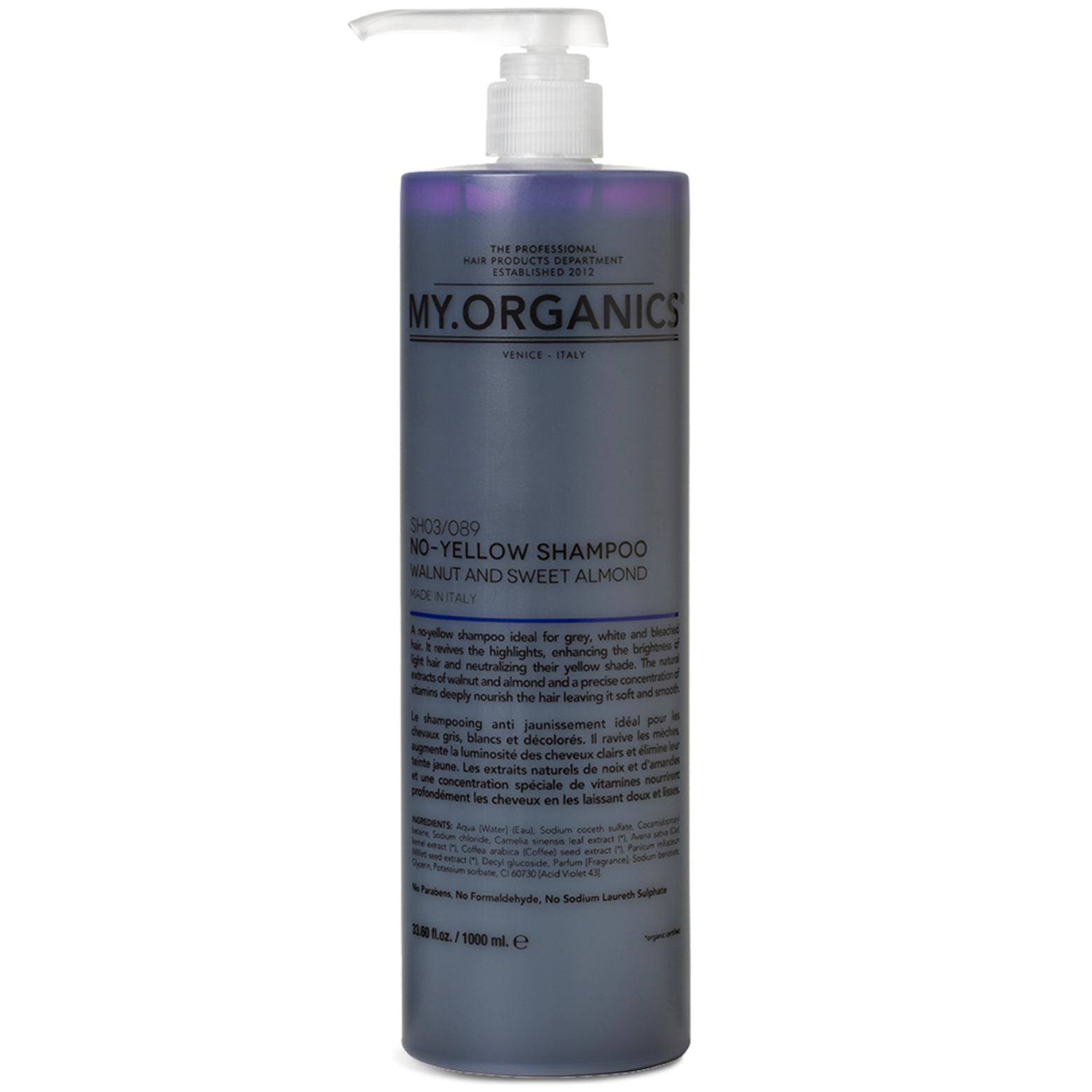 My.Organics The Organic No-Yellow Shampoo