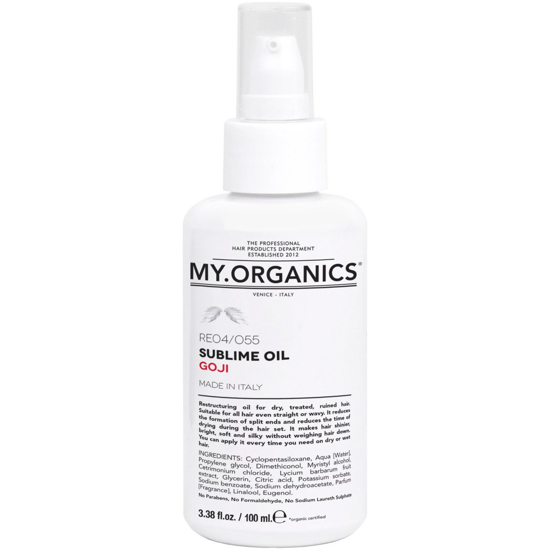 My.Organics Goji Sublime Oil 100ml