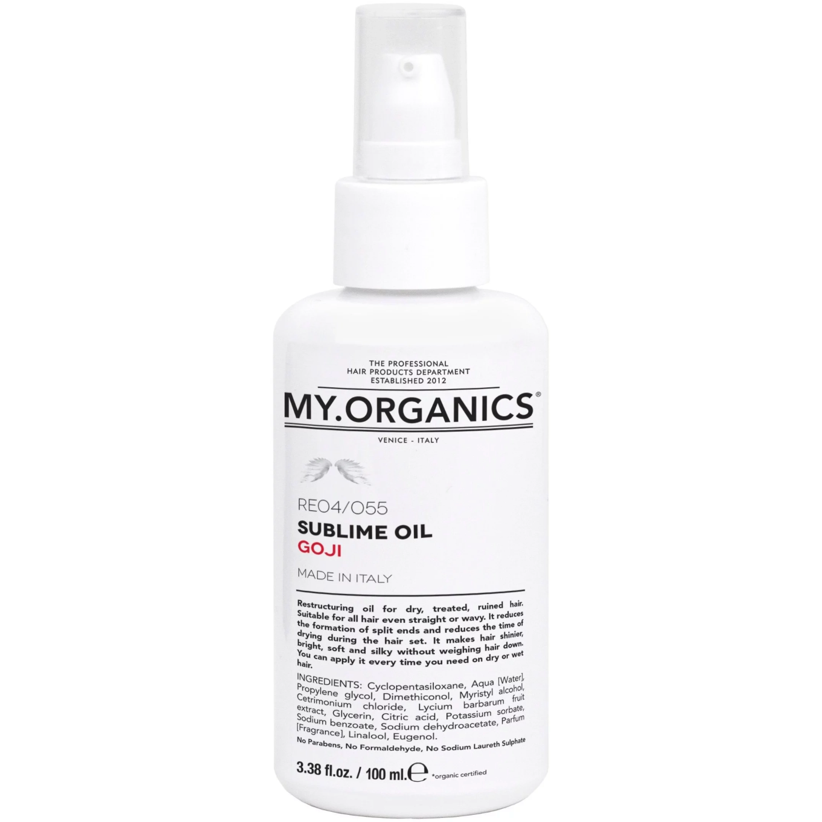 My.Organics Goji Sublime Oil 100ml