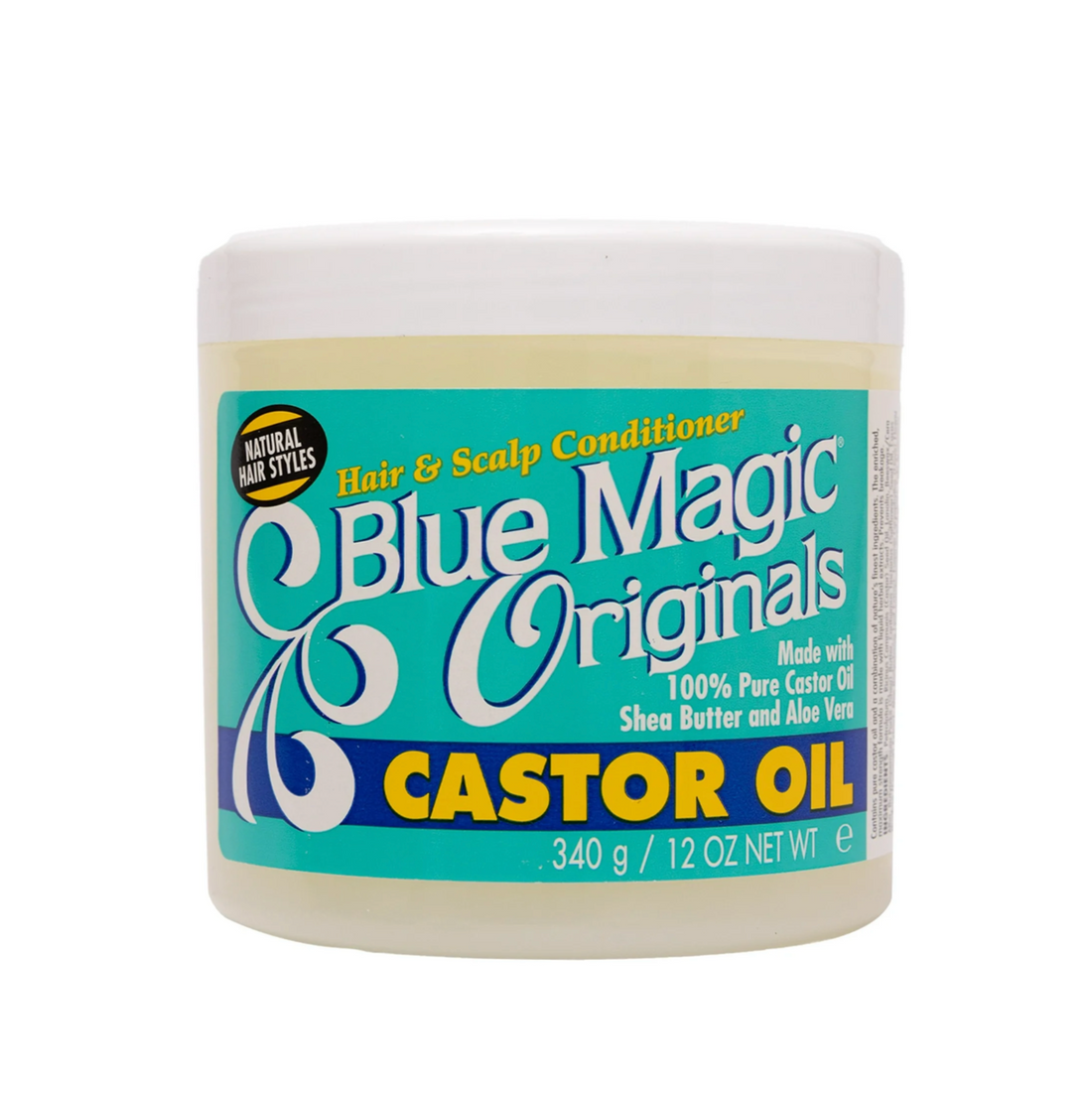 Blue Magic Original Castor Oil 12oz