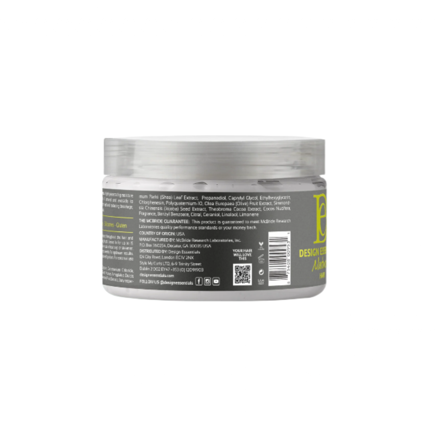 Design Essentials Almond & Avocado Wash Day Deep Moisture Masque 12oz