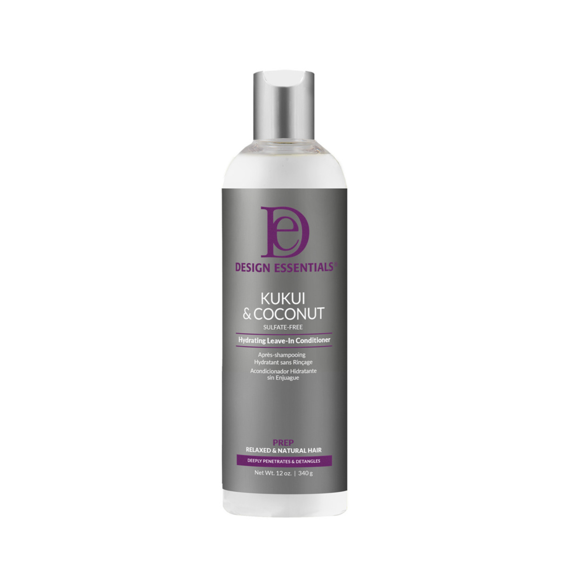 Design Essentials Classic Kukui & Coconut Hydrating Leave-In Conditioner 12oz
