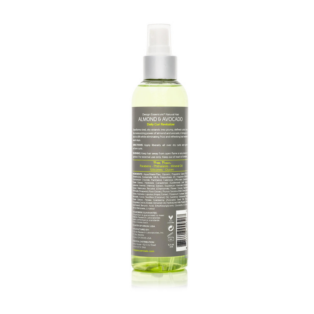Design Essentials Natural Almond & Avocado Daily Curl Revitalizer 8oz