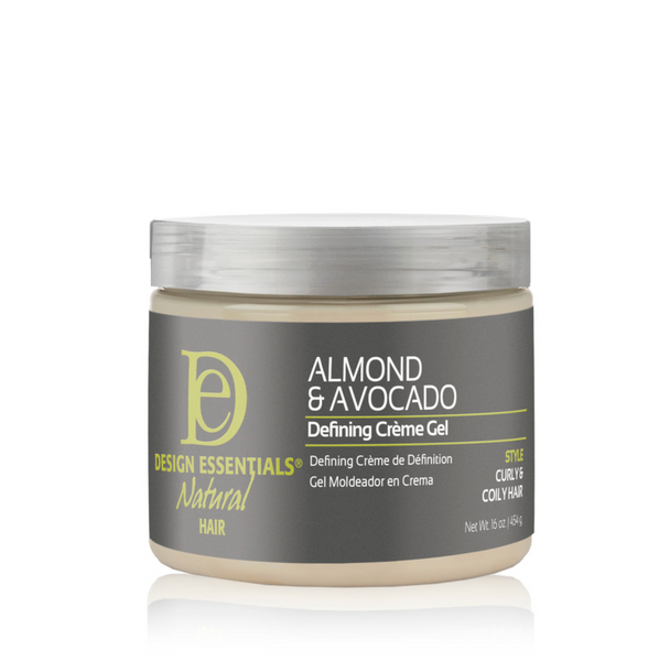 Design Essentials Natural Almond & Avocado Defining Creme Gel 16oz