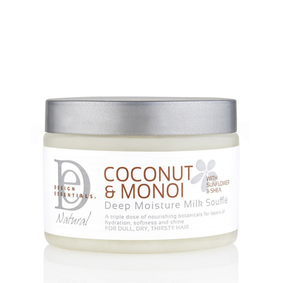 Design Essentials Natural Coconut & Monoi Deep Moisture Milk Soufflé 12oz