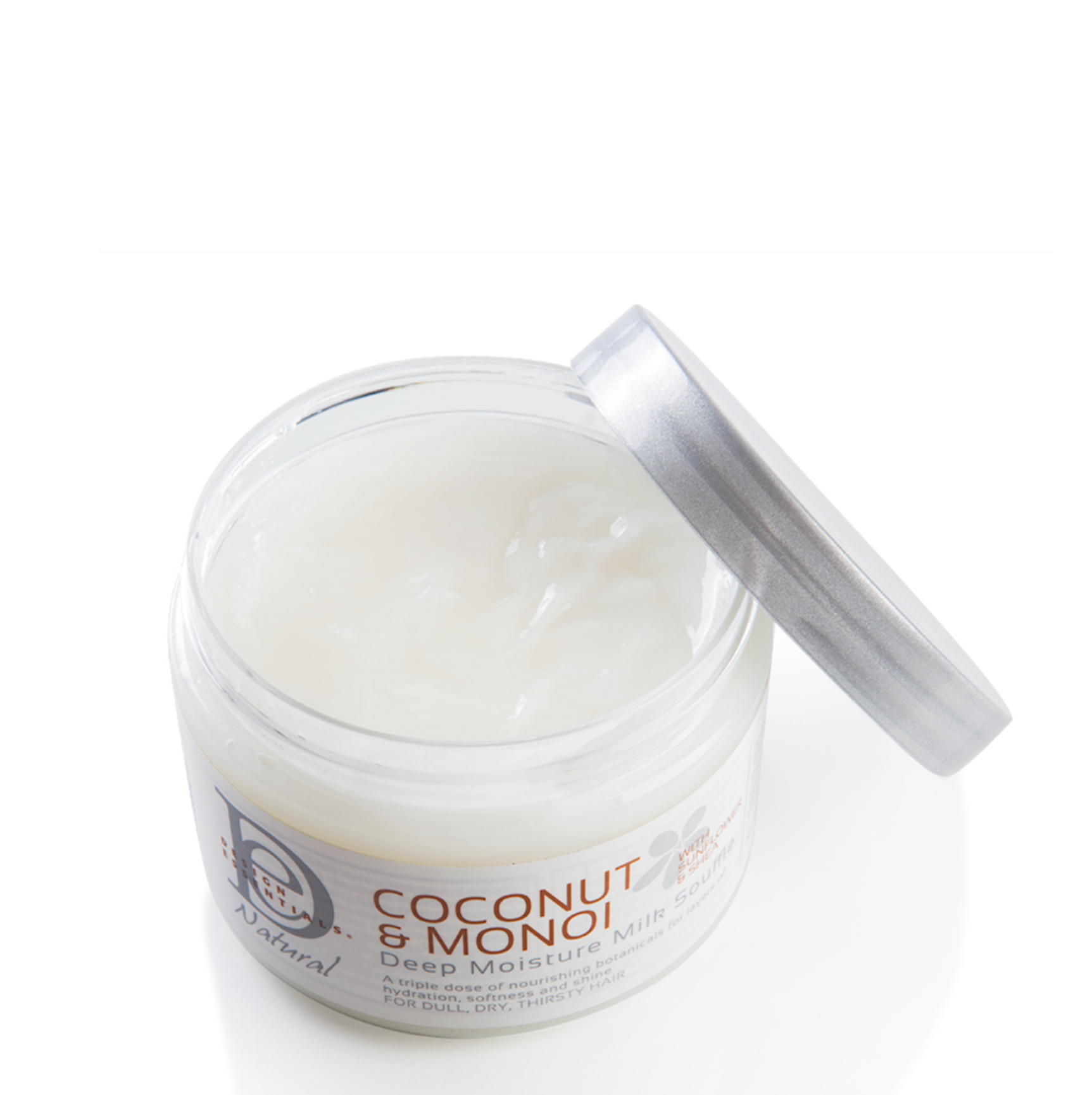 Design Essentials Natural Coconut &amp; Monoi Deep Moisture Milk Soufflé 12oz