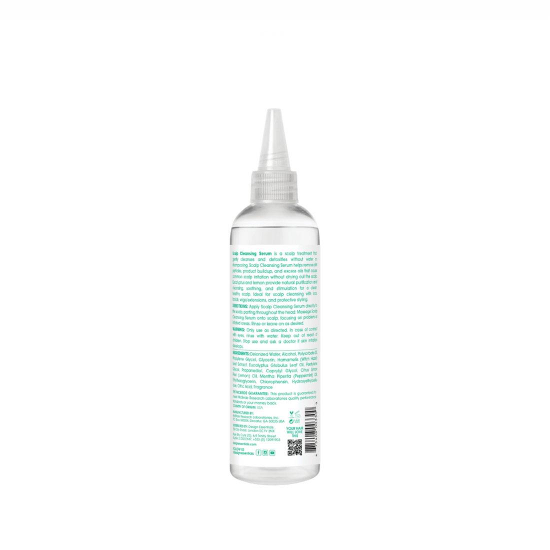 Design Essentials Scalp Care Detoxifying Tonic/Scalp Cleansing Serum 4oz