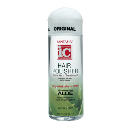 Fantasia IC Hair Polisher Daily Hair Treatment Serum with Aloe 6oz