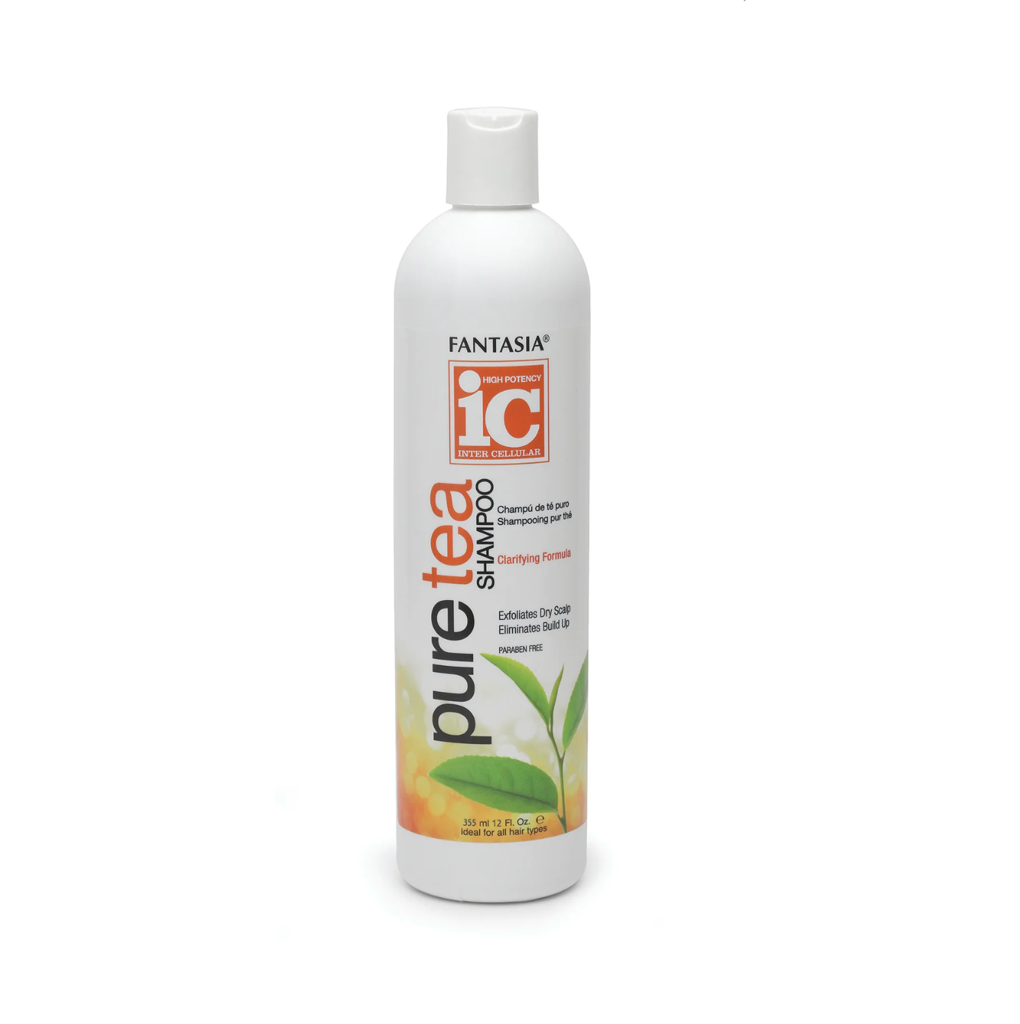 Fantasia IC Pure Tea Shampoo Clarifying Formula 12oz