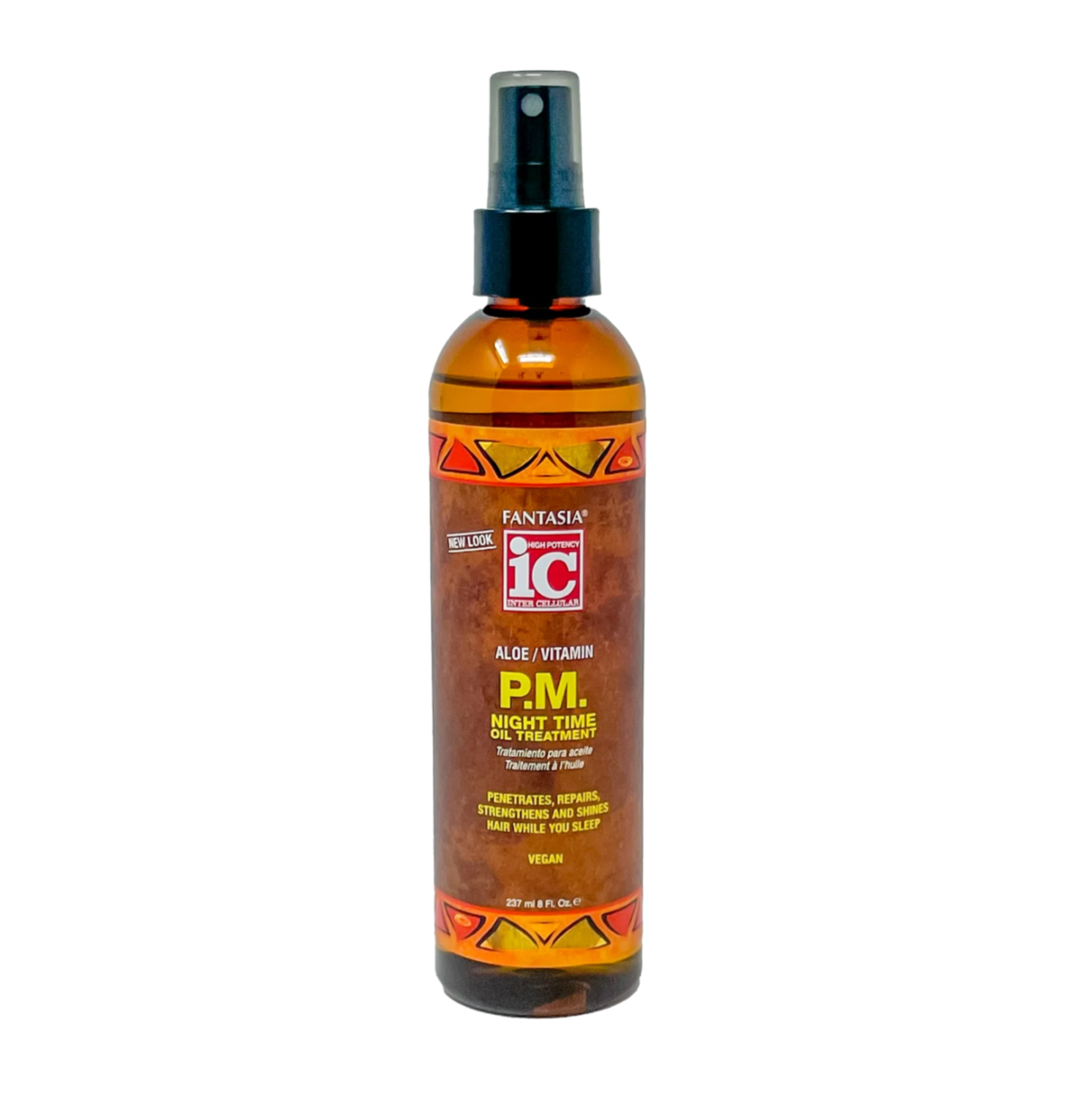Fantasia IC Aloe/Vitamin P.M. Night Time Oil Treatment 8oz