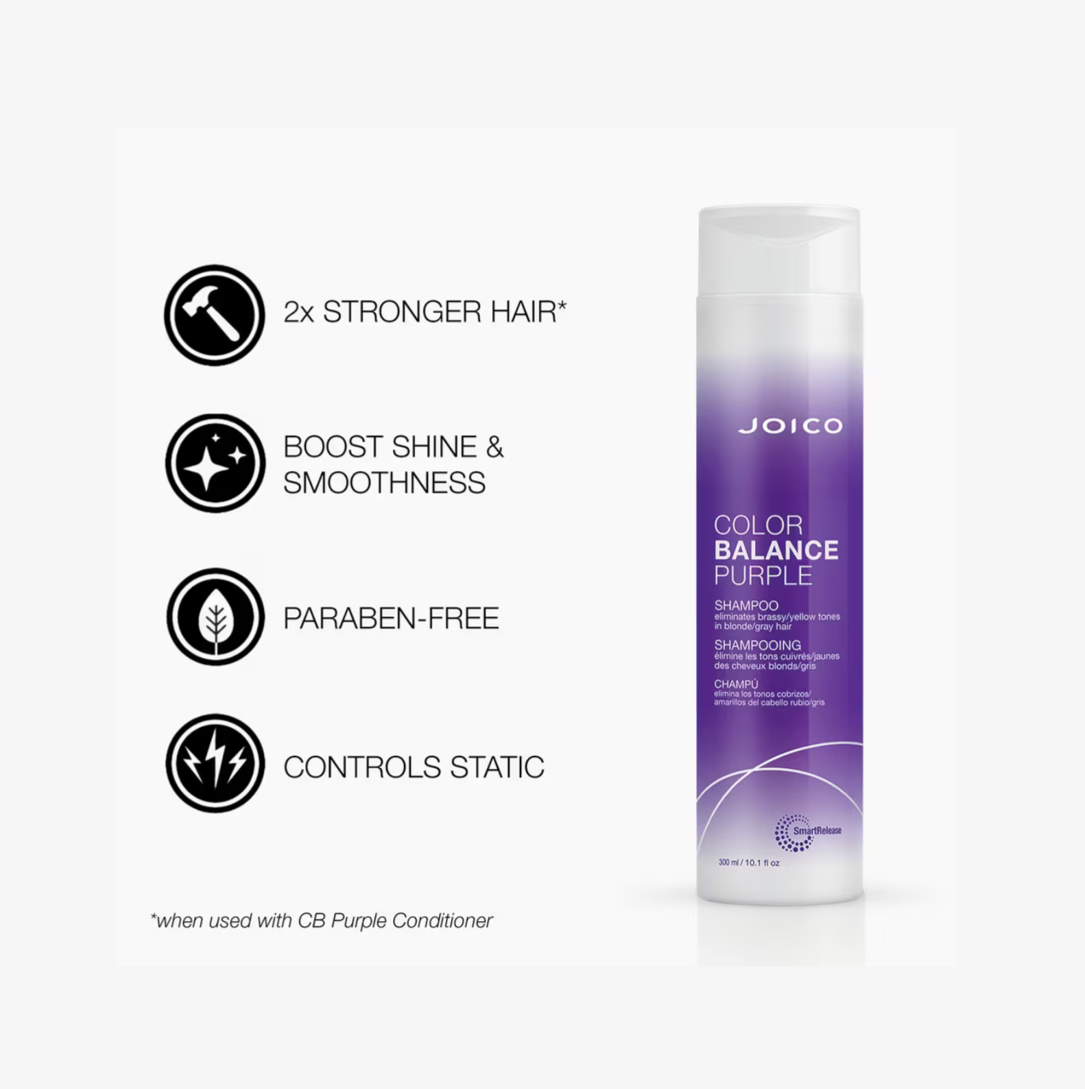 Joico Color Balance Purple Shampoo 300ml