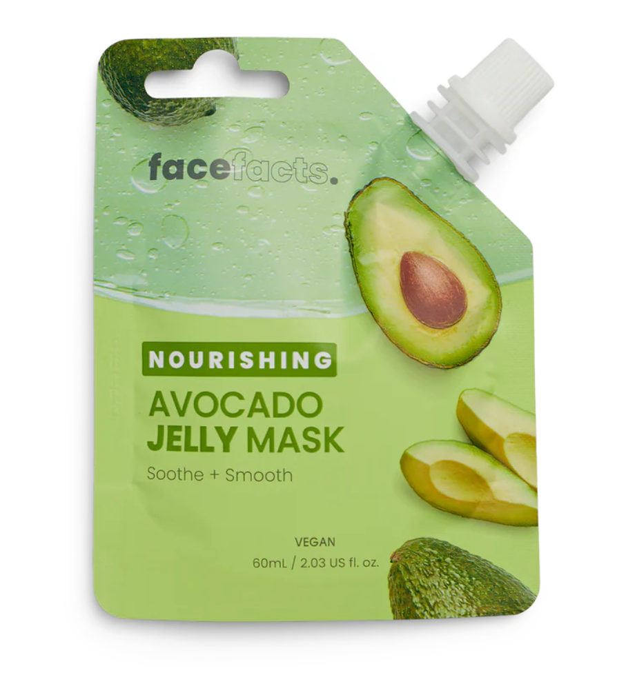 Facefacts Nourishing Avocado Jelly Mask