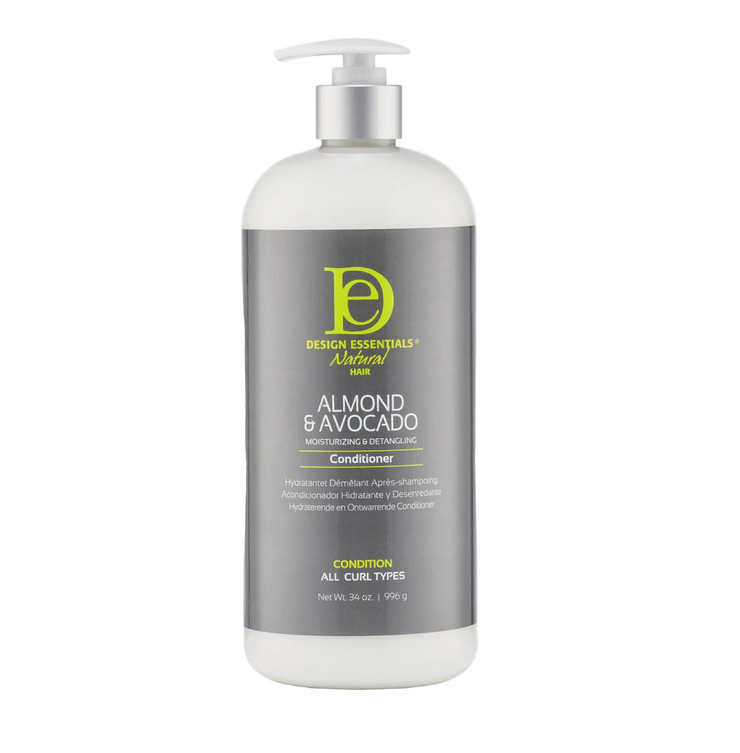 Design Essentials Natural Almond &amp; Avocado Moisturizing &amp; Detangling Conditioner