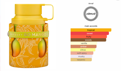 Armaf Odyssey Go Mango Eau De Parfum 100ml