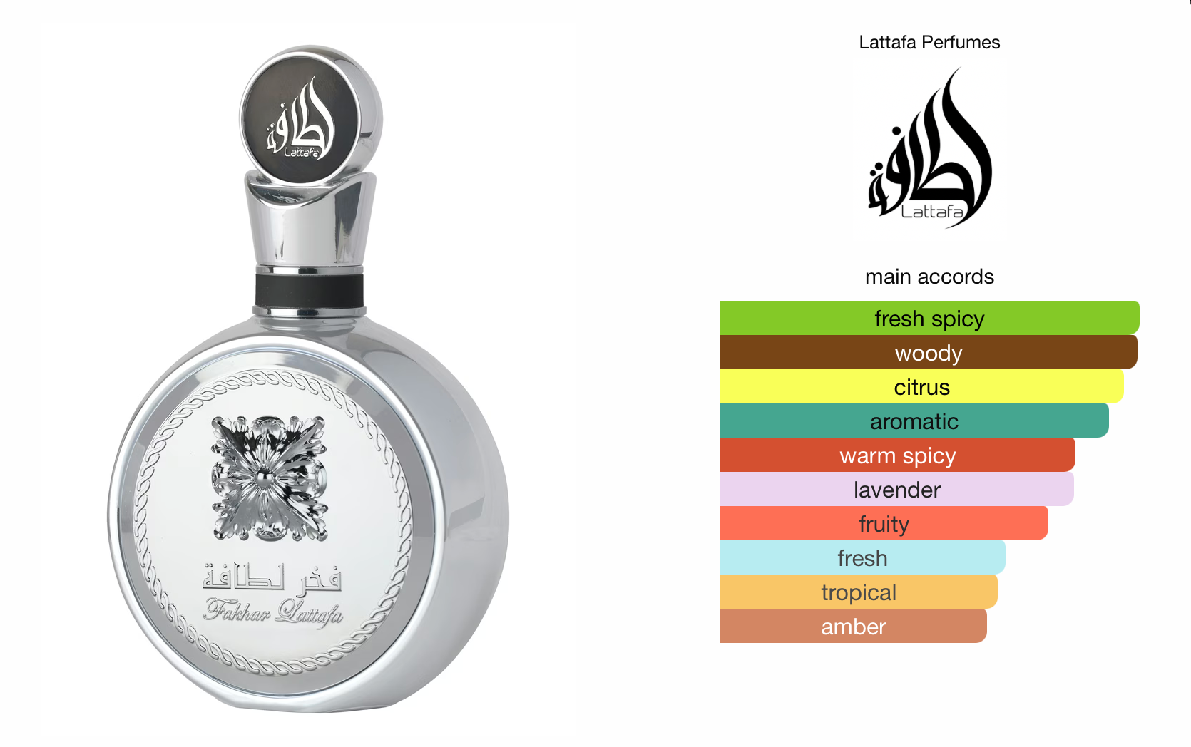 Lattafa Fakhar Platin Eau De Parfum 100ml