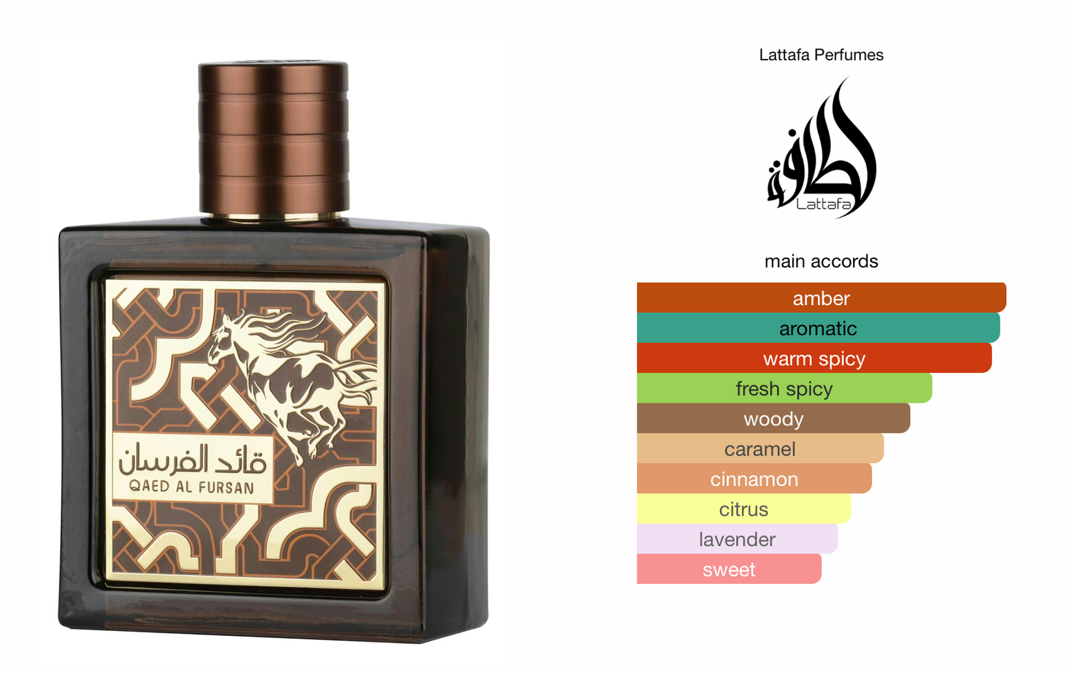 Lattafa Qaed Al Fursan Untamed Eau De Parfum 90ml