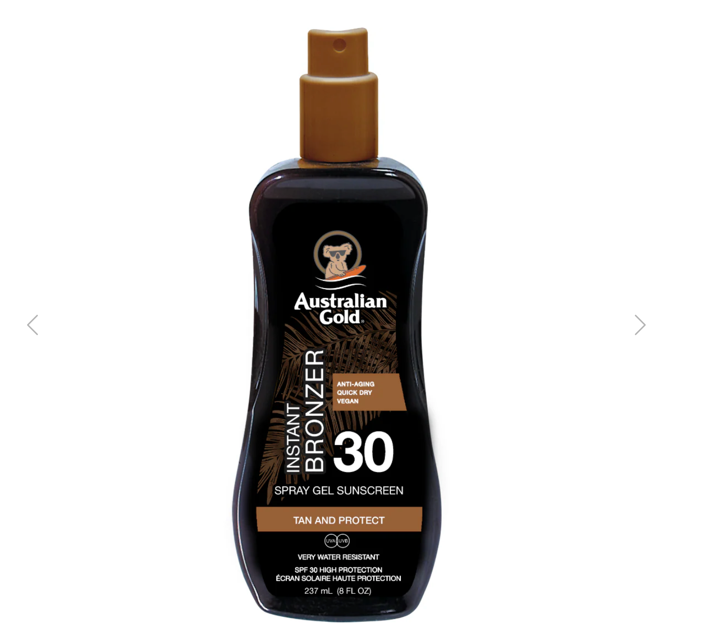 Australian Gold Instant Bronzer Spray Gel