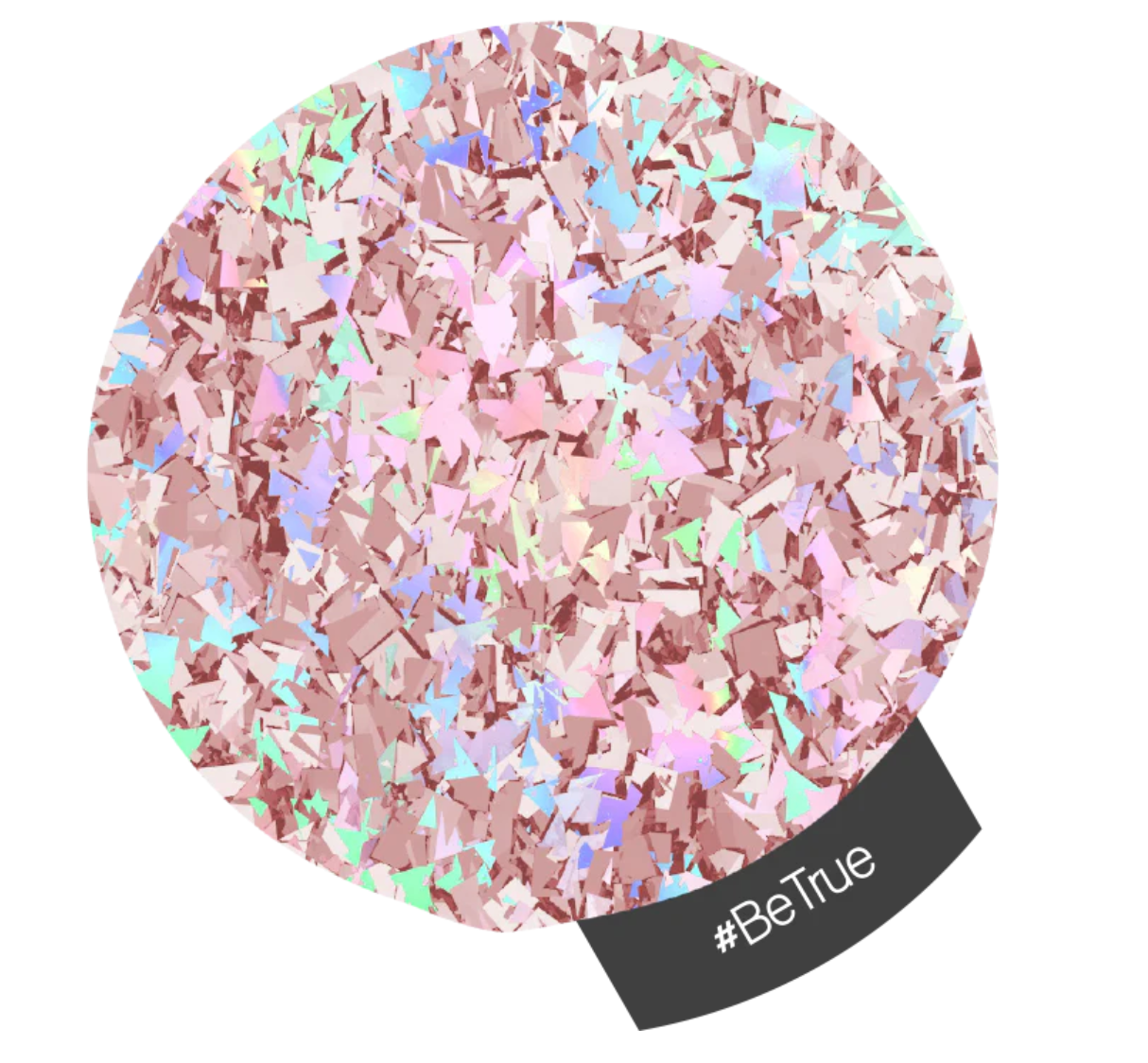 Halo Multi Hex & Multi-Flake Nail Art Glitter 1g