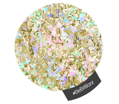 Halo Multi Hex &amp; Multi-Flake Nail Art Glitter 1g