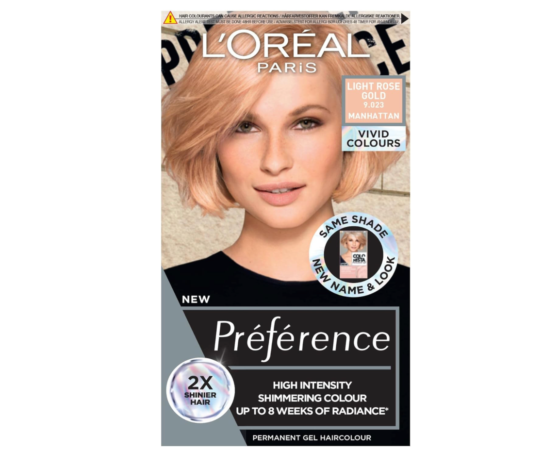 L'Oréal Préférence Permanent Hair Dye