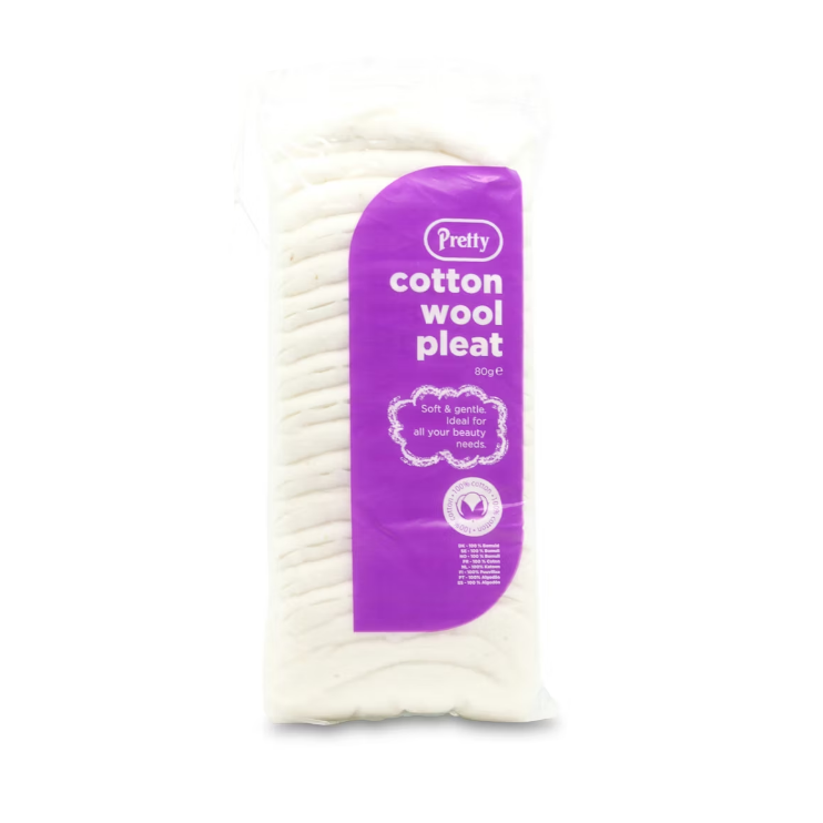 Pretty Cotton Wool Pleat