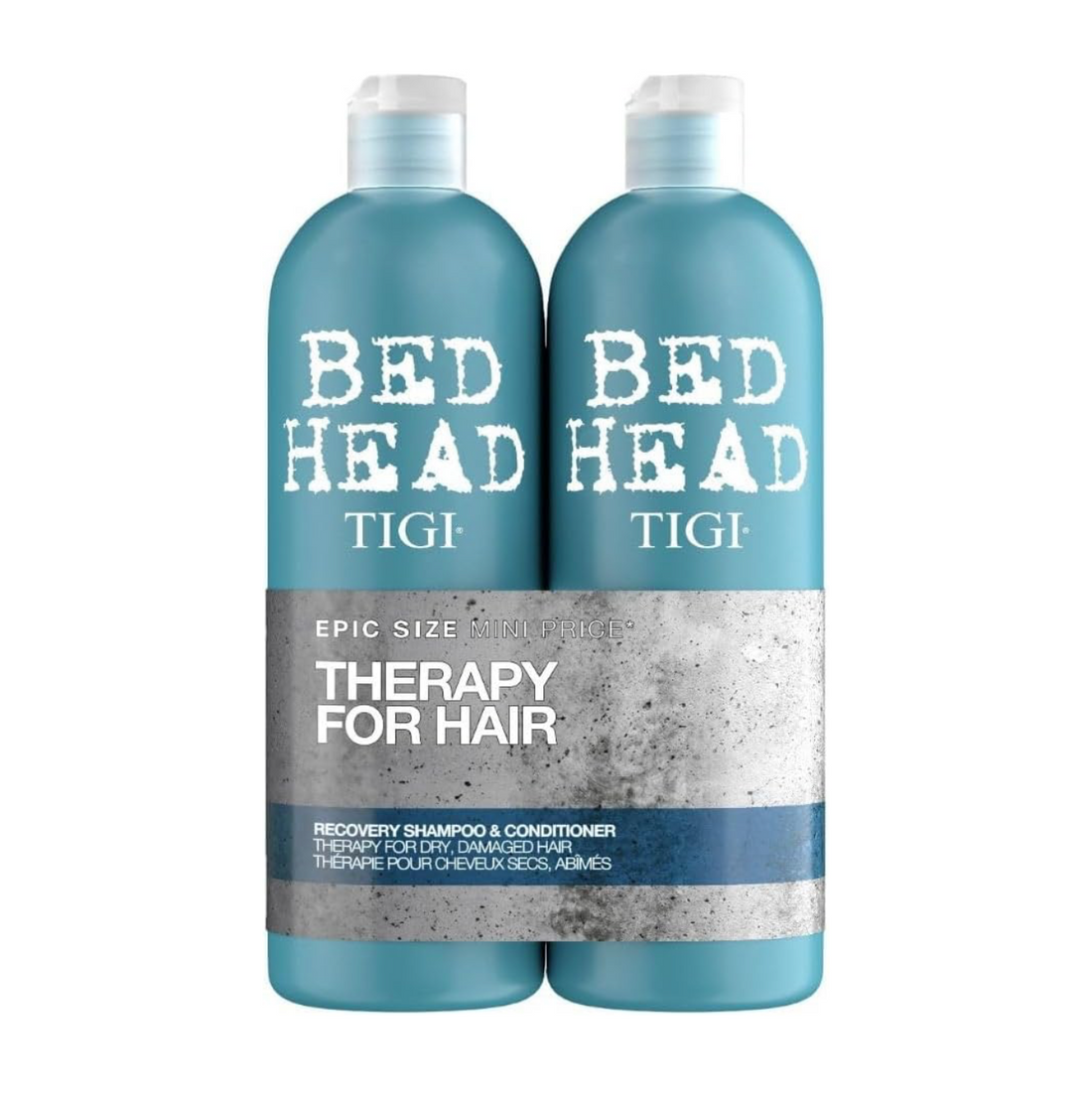 Bed Head by TIGI Recovery Shampoo &amp; Conditioner Set (2x750ml)