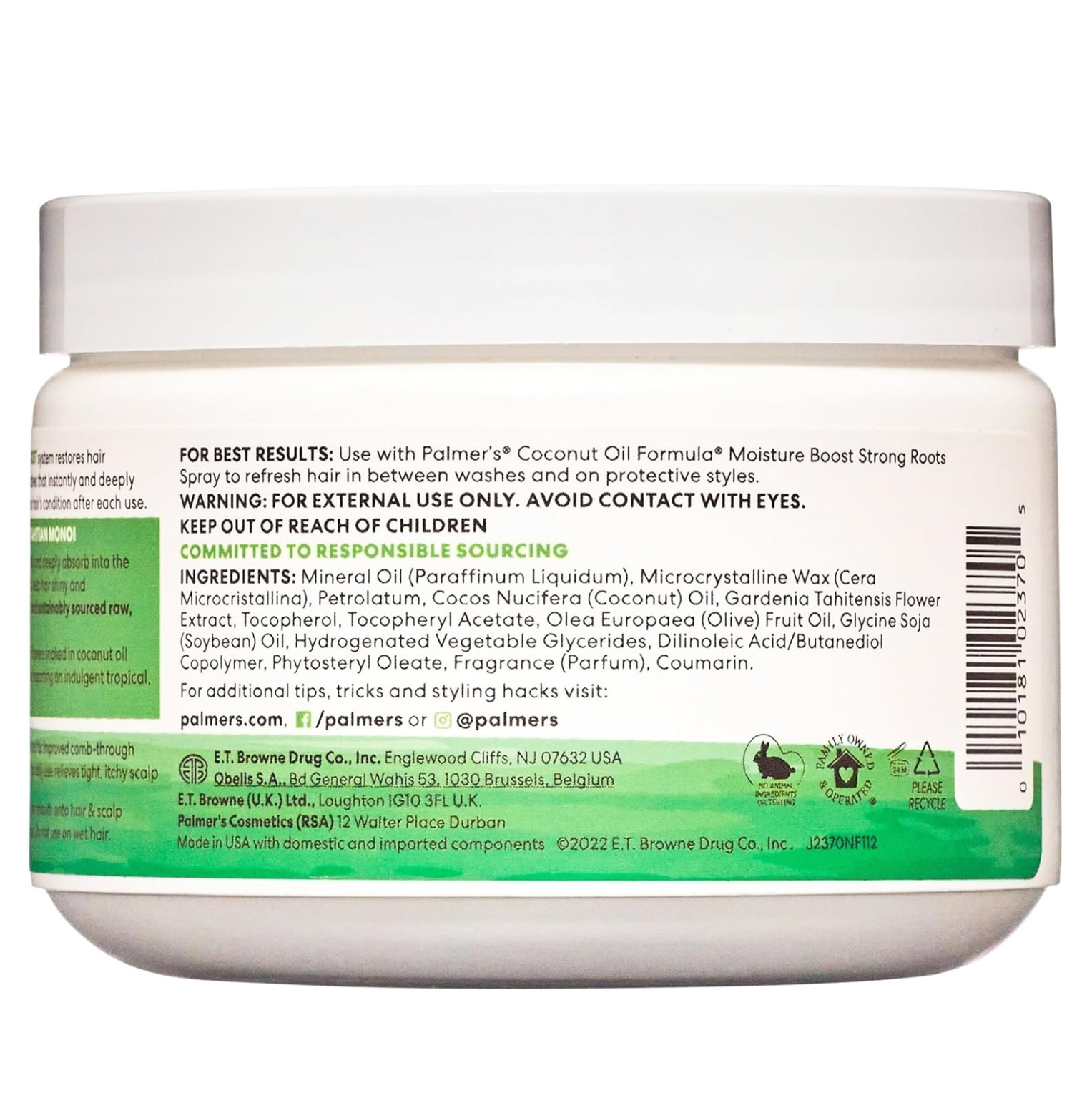 Palmer's Coconut Oil Formula Moisture Gro Hairdress