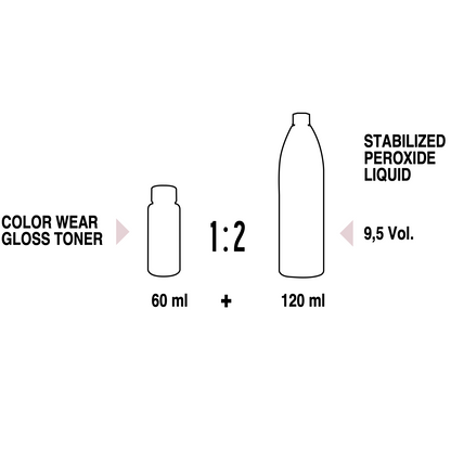 Alfaparf Milano Color Wear Demi-Permanent Gloss Toner 60ml