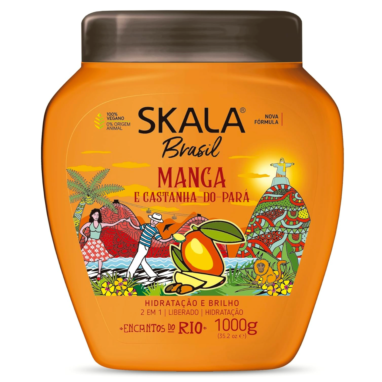 Skala Brasil Manga e Castanha do Para Hair Treatment Cream 1000g
