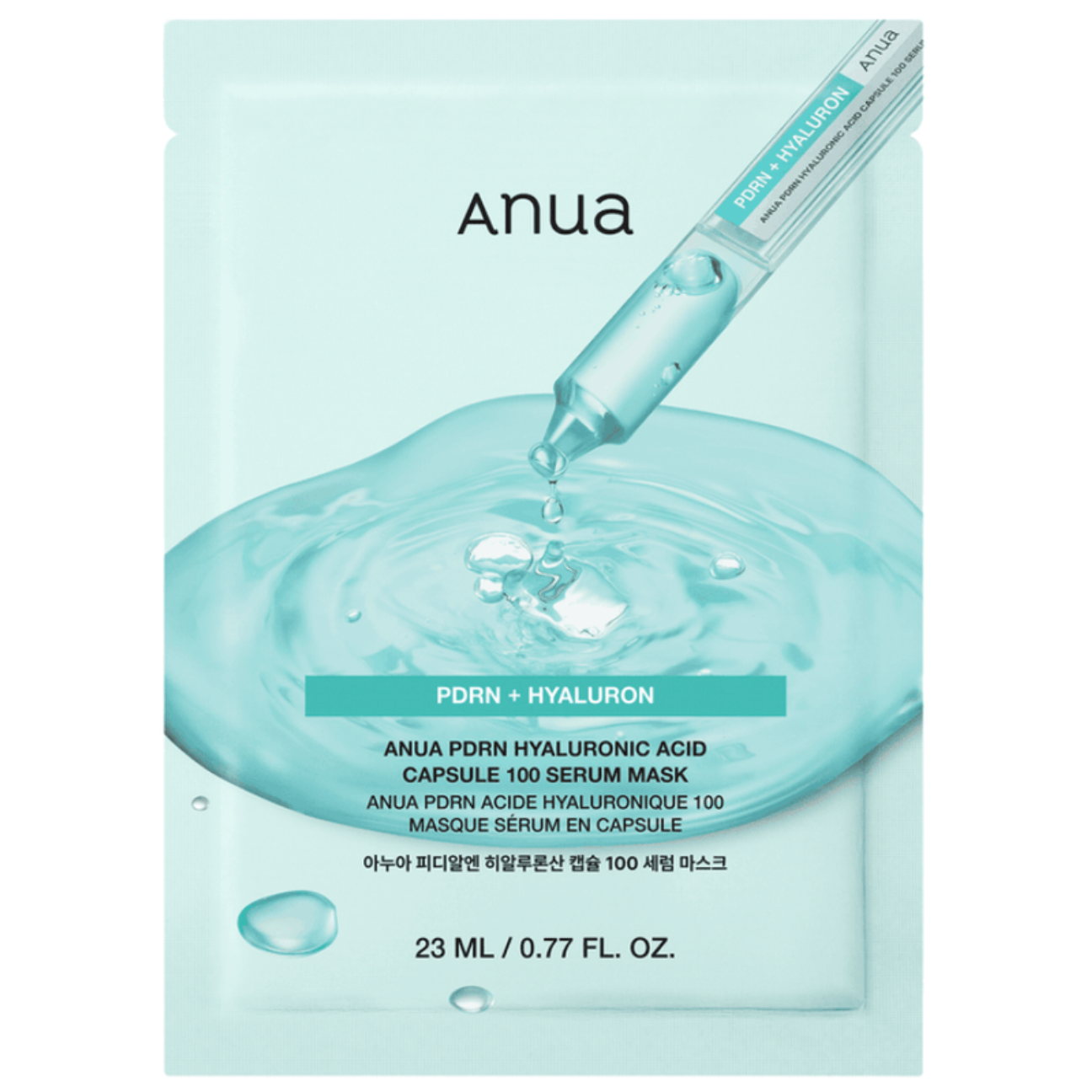 Anua PDRN Hyaluronic Acid Capsule 100 Serum Mask - 1 Sheet