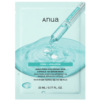 Anua PDRN Hyaluronic Acid Capsule 100 Serum Mask - 1 Sheet