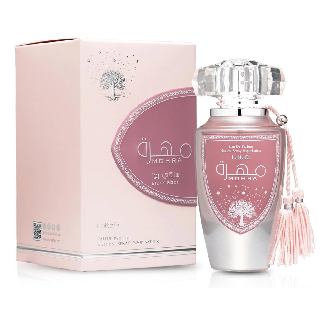 Lattafa Mohra Silky Rose Eau De Parfum 100ml