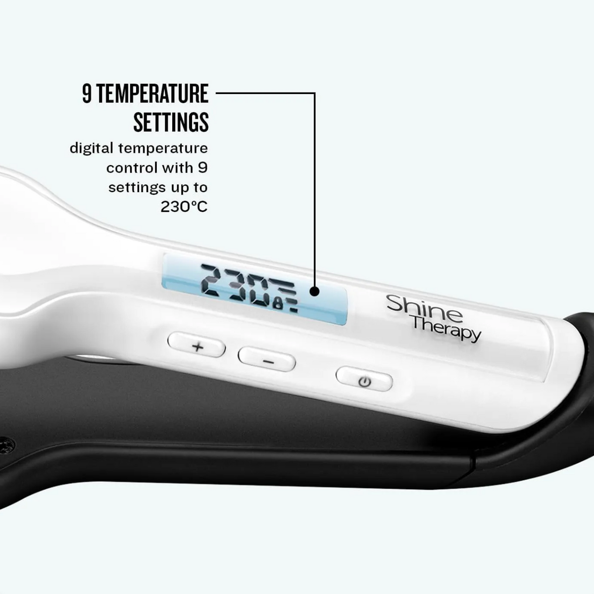 Remington Shine Therapy Wide Plate Hair Straightener