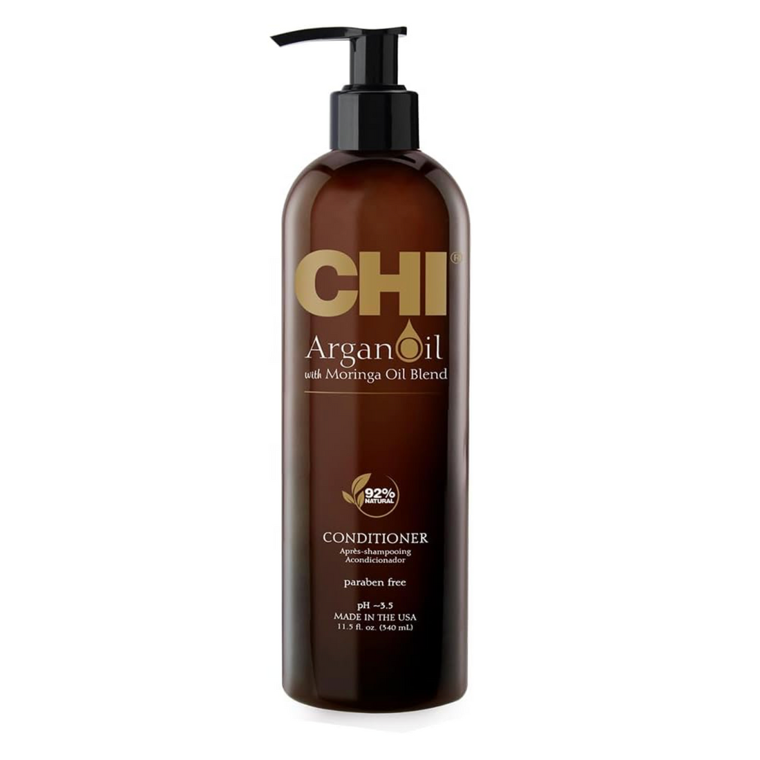 CHI Argan Oil Plus Moringa Oil Conditioner - Paraben Free 340ml