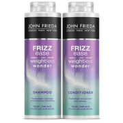 John Frieda Frizz Ease Weightless Wonder Shampoo & Conditioner Duo - 2 x 500ml