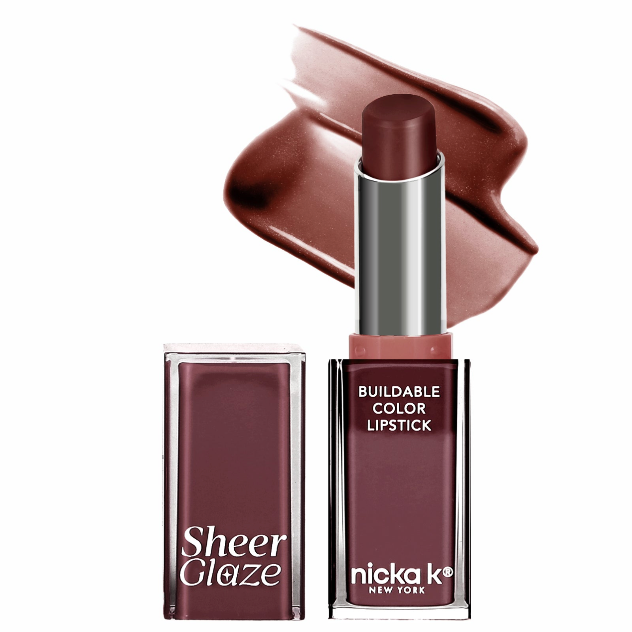 Nicka K Sheer Glaze Lipstick