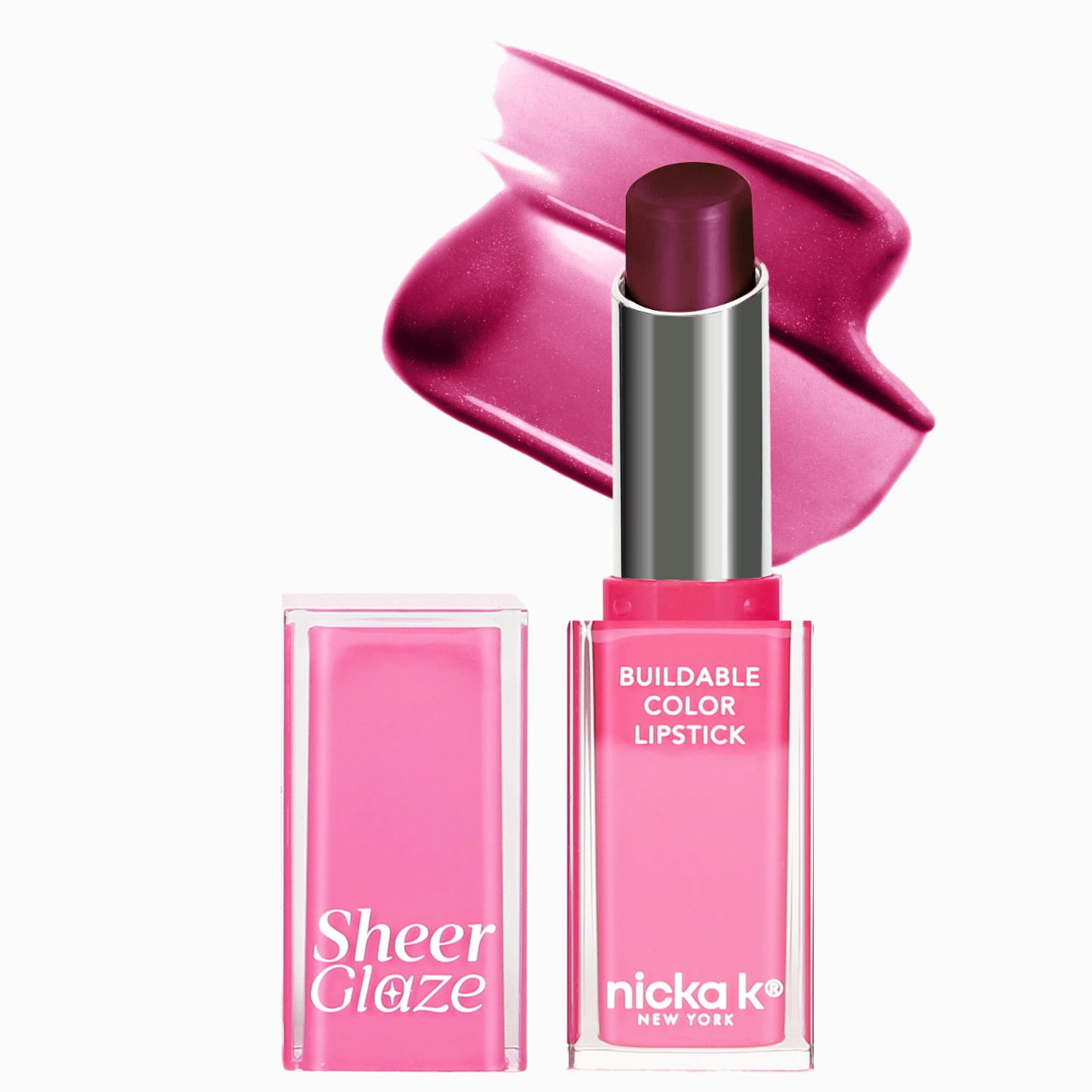 Nicka K Sheer Glaze Lipstick