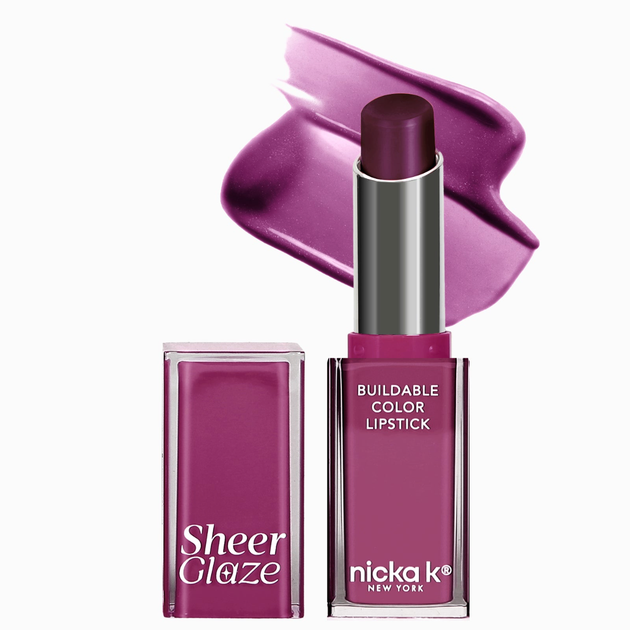 Nicka K Sheer Glaze Lipstick