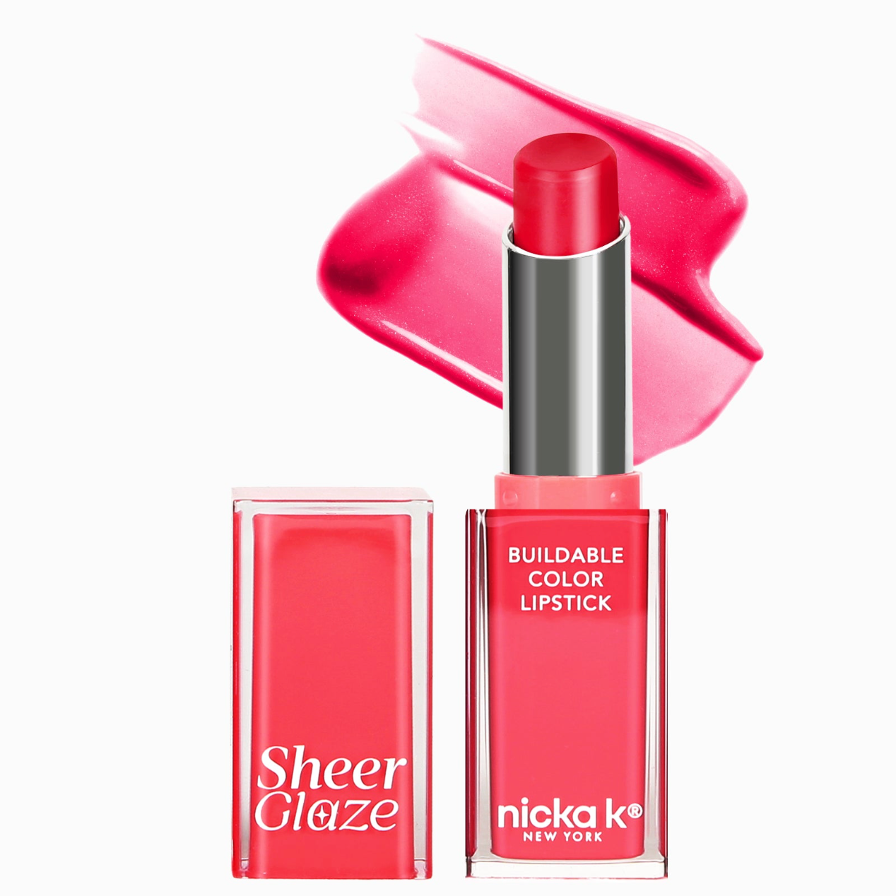 Nicka K Sheer Glaze Lipstick