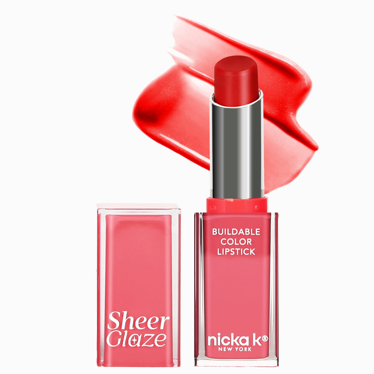 Nicka K Sheer Glaze Lipstick