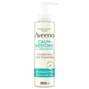 Aveeno Calm+Restore Nourishing Oat Cleanser 200ml