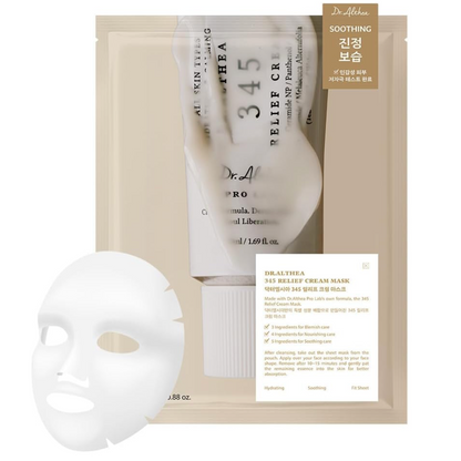 Dr. Althea 345 Relief Cream Mask - 4pc
